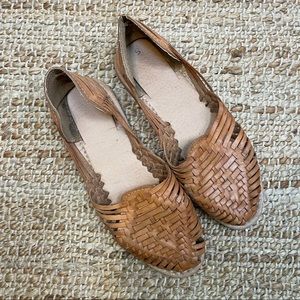 Handmade Genuine Leather Mexican Huaraches Shoes